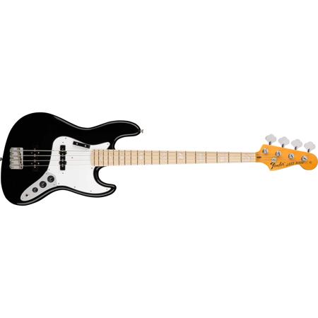 Fender American Original '70s Jazz Electric Bass Guitar, Black (Open Box)