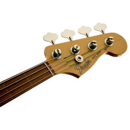 Fender Jaco Pastorius Jazz Bass Guitar, Fretless, 3-Color Sunburst