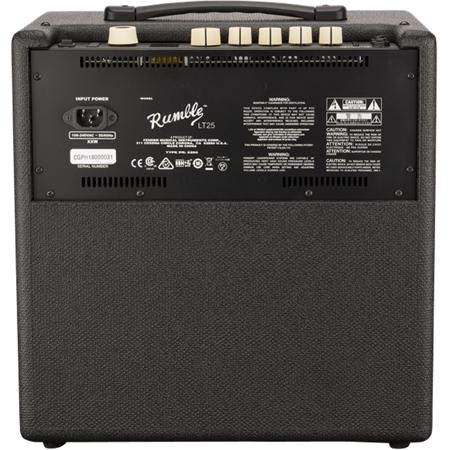 Fender Rumble LT25 Digital Amplifier, 120V, Black