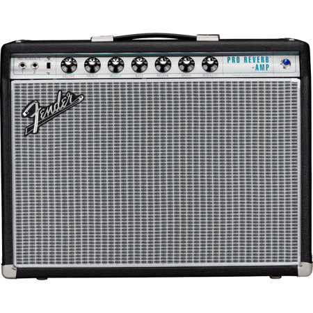 Fender Vintage Modified '68 Custom Pro Reverb Amplifier with 12" Speaker, Black