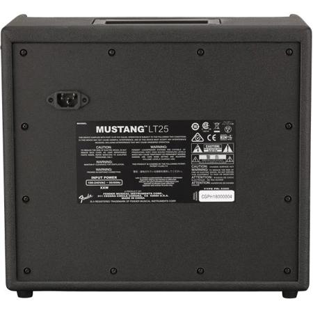 Fender Mustang LT25 Digital Amplifier, 120V, Black