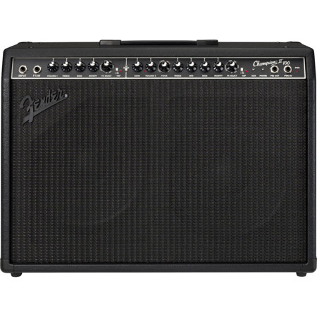 Fender Champion II Blackout Guitar Combo Amplifier 100W 2x12" Speaker