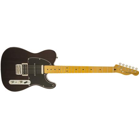 Fender Modern Player Telecaster Plus Guitar, Maple Fingerboard, Charcoal Transpa