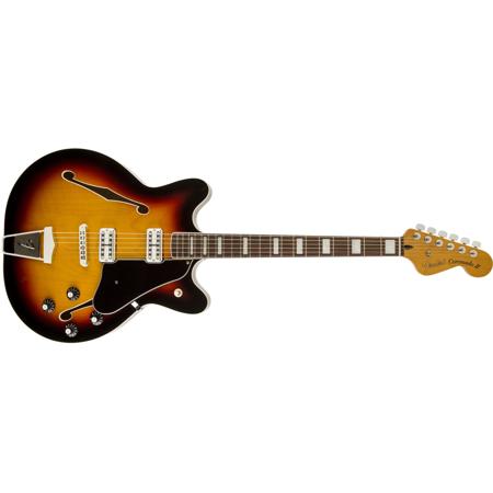 Fender Modern Player Coronado Guitar, Rosewood Fingerboard, 3-Color Sunburst
