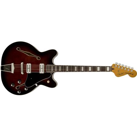 Fender Modern Player Coronado Electric Guitar, Black Cherry Burst
