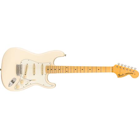 Fender JV Modified '60s Stratocaster Electric Guitar, Olympic White