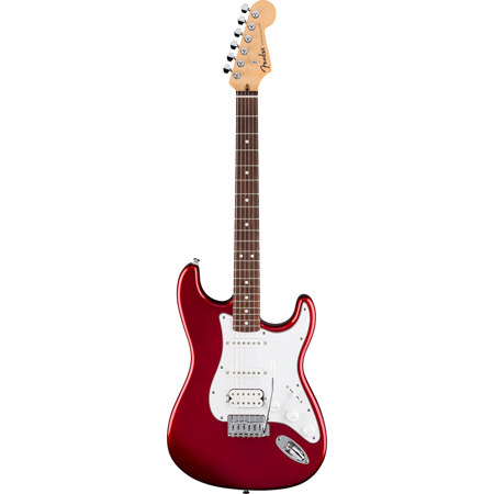 Fender Standard Series Stratocaster HSS Electric Guitar, Candy Cola