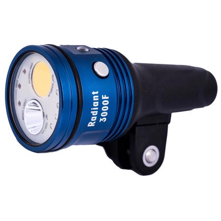 Fantasea Radiant 3000F Video LED Dive Light, 300 Lumens