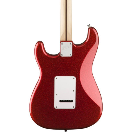 Fender Squier Bullet Stratocaster Limited Edition Electric Guitar, Red Sparkle