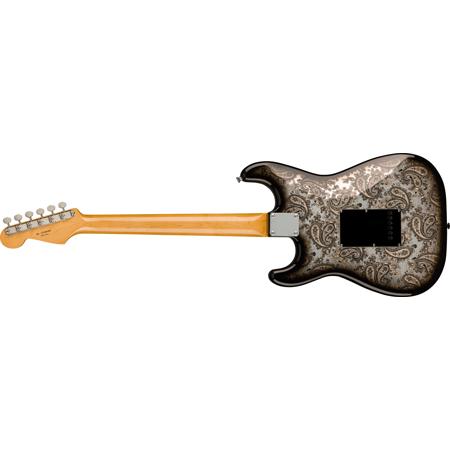 Fender Limited Edition Brad Paisley Stratocaster Electric Guitar, Black Paisley