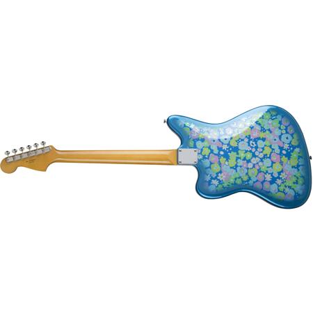 Fender Traditional 60s Jazzmaster Electric Guitar, Blue Flower