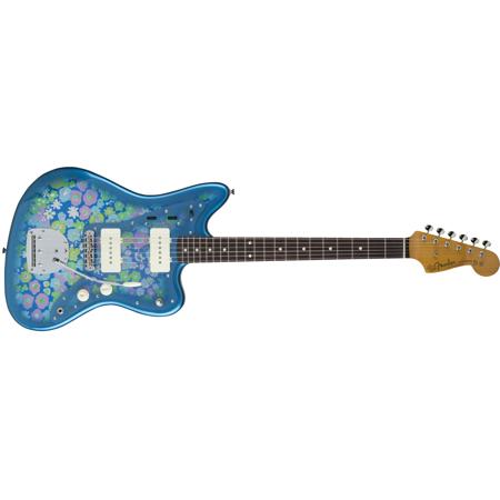 Fender Traditional 60s Jazzmaster Electric Guitar, Blue Flower (Open Box)