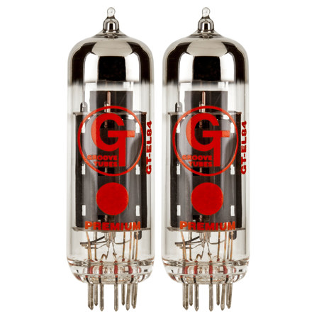 Fender Groove Tubes GT EL84 Tube for Medium-Power Amplifiers, 2-Pack
