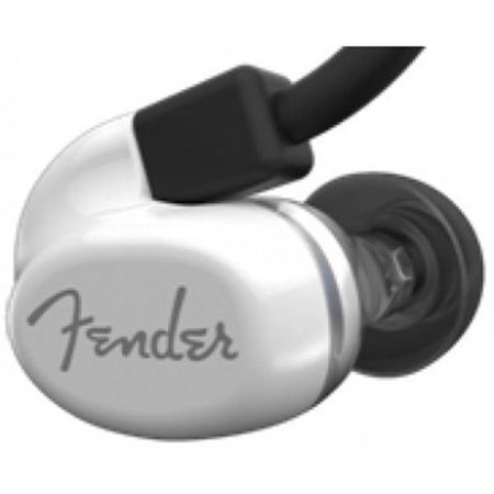 Fender CXA1 In-Ear Monitors with 3-Button Remote, White