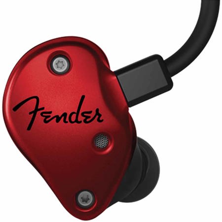Fender FXA6 Pro In-Ear Monitor, Red