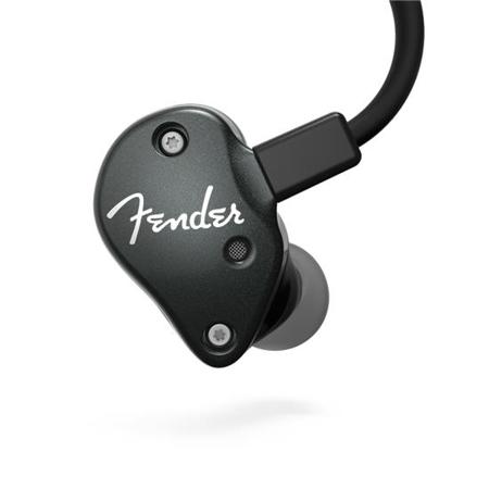 Fender FXA6 Pro In-Ear Monitor, Metallic Black