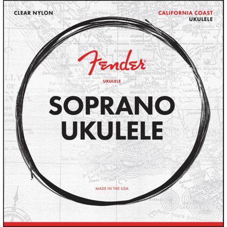Fender 90S Soprano Ukulele Nylon String, Set of 4