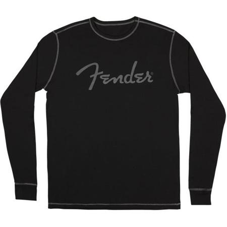 Fender Thermal Men's T-Shirt, Small, Black