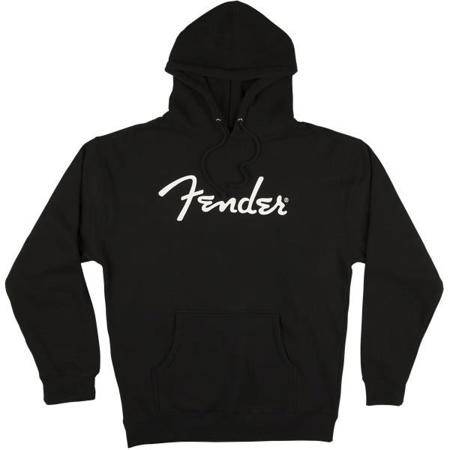 Fender Spaghetti Logo Hoodie, X Large, Black