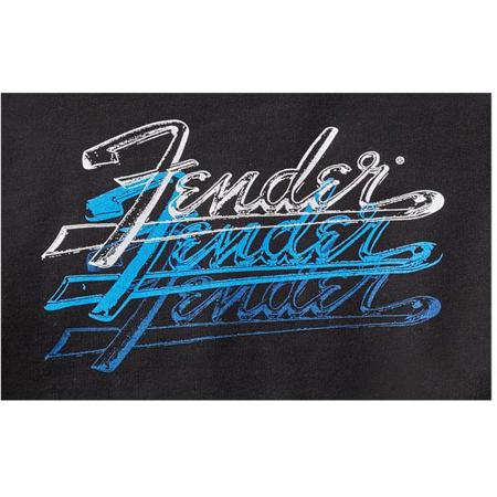 Fender Women's Crop Pullover, Small, Black