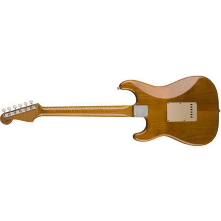 Fender 2018 Artisan Spalted Maple Stratocaster Electric Guitar, Aged Natural