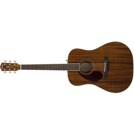 Fender PM-1 Standard Dreadnought All-Mahogany NE LH Acoustic Guitar, Natural