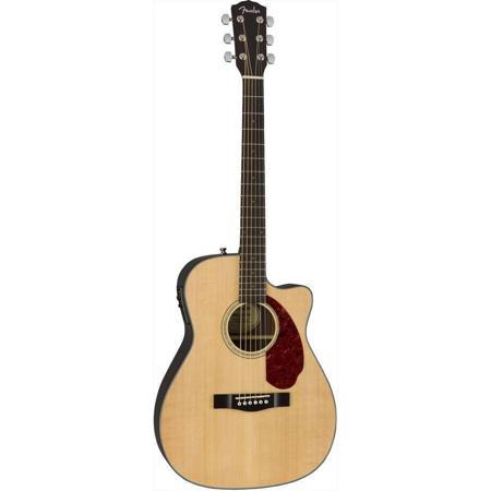Fender Classic Design CC-140SCE Concert Cutaway Semi-acoustic Guitar, Natural