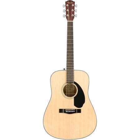 Used Fender Classic Design CD 60S 6 String Dreadnought Acoustic Guitar 20 Frets Easy to Play Mahogany Neck Walnut Fingerboard Gloss Natural 0970110021