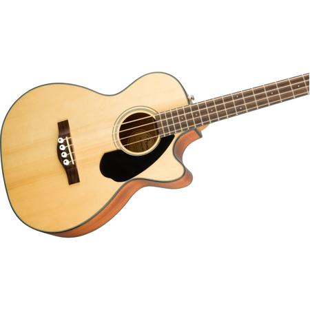 Fender CB-60SCE Concert Acoustic Electric Bass Guitar, Natural
