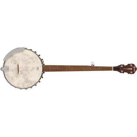 Fender PB-180E Banjo with Gig Bag, Natural