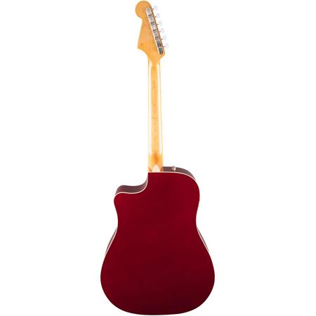 Fender Sonoran SCE Dreadnought Acoustic-Electric Guitar, Candy Apple Red (v2)
