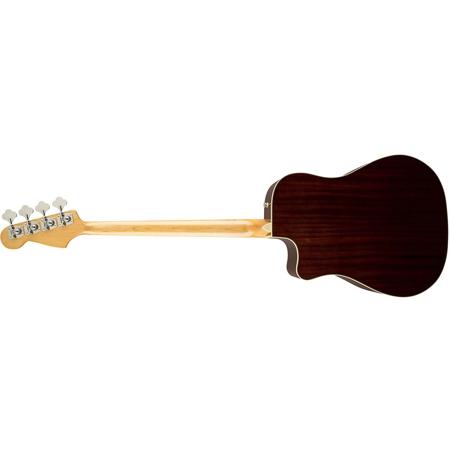 Fender Kingsman Bass SCE Dreadnought Acoustic-Electric Bass Guitar with Case