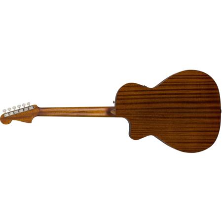 Fender Newporter Classic AE Guitar with Bag, Hot Rod Red Metallic