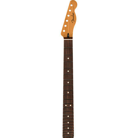 Fender Telecaster Flat Oval Shape Neck, Rosewood Fingerboard, 22 Jumbo Frets