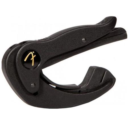 Fender Electric Guitar Smart Capo, Fingerstyle Steel String, Black