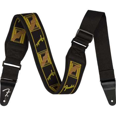 Fender 2.5" Swell Neoprene Logo Strap, Multi-Color
