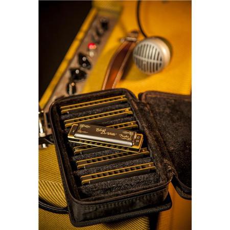 Fender Blues DeVille Harmonicas Seven-Key Sampler Set with Case, 7-Pack