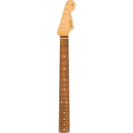 Fender 'C' Shape Neck for Classic Series 60's Stratocaster Guitar, 21 Vintage-Style Frets, Pau Ferro Fingerboard, Gloss Urethane