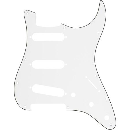 Fender Pickguard for American Standard Stratocaster Guitar, 3-Ply, Parchment