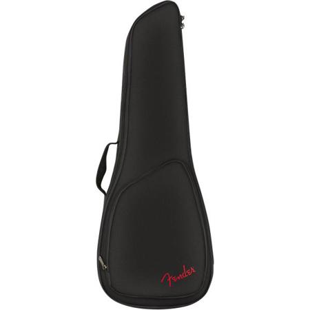 Fender FU610 Gig Bag for Concert Ukulele, Black