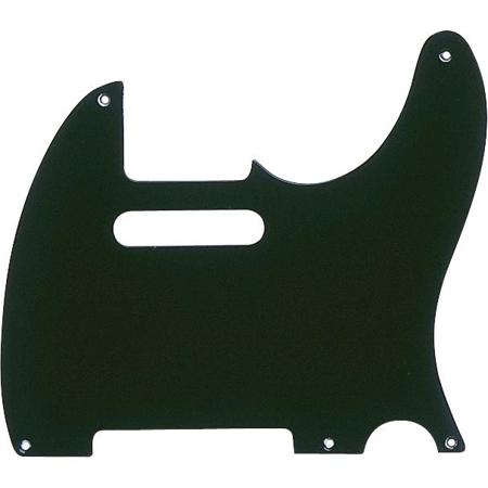 Fender Pure Vintage 5-Hole Mount Telecaster Single-Ply Pickguard, Black