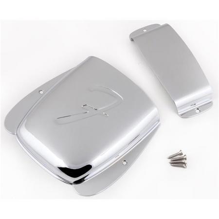 Fender Pure Vintage Jazz Bass Ashtray Cover Set Steel Chrome 0992088000