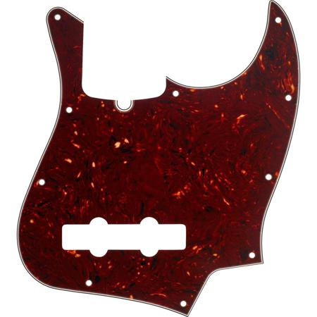 Fender 10-Hole Contemporary Jazz Bass 4-Ply Pickguard, Tortoise Shell