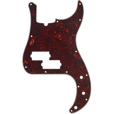 Fender 13-Hole Multi-Ply Modern Style Precision Bass Pickguard, Tortoise Shell