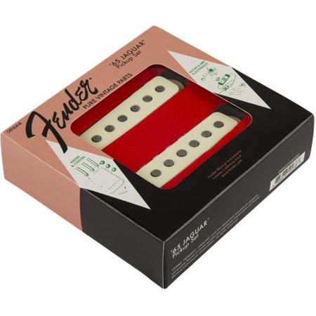 Fender Pure Vintage '65 Jaguar Pickup Set, Vintage White, Set of 2