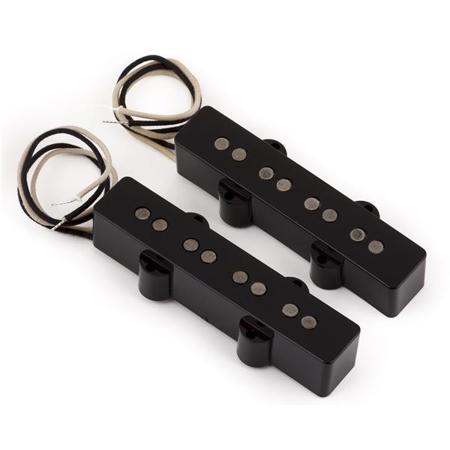 Fender Pure Vintage Black '64 Jazz Bass Pickup Set, Set of 2