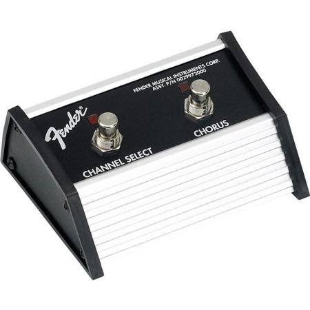 Fender 2 Button Footswitch: Channel/Chorus, 1/4" Connector