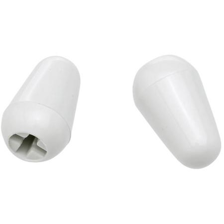 Fender Stratocaster White Switch Tip, Set of 2