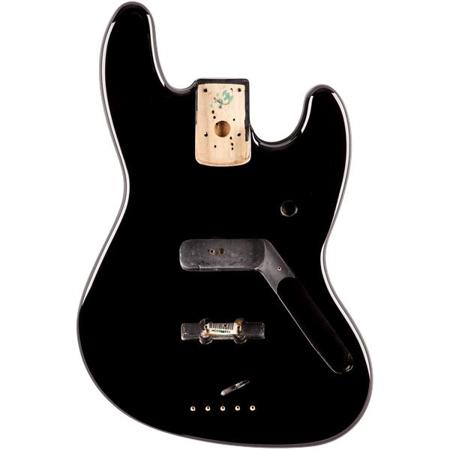 Fender Standard Jazz Bass Alder Body with Vintage-Style Bridge Mount, Black
