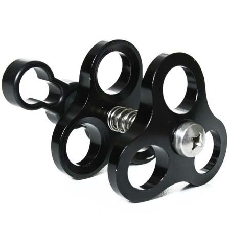 Fantasea Aluminum Ball & Joint Clamp for attaching 3 Arm Segments #3013